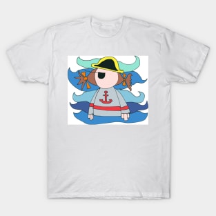 Not all pirates are boys T-Shirt